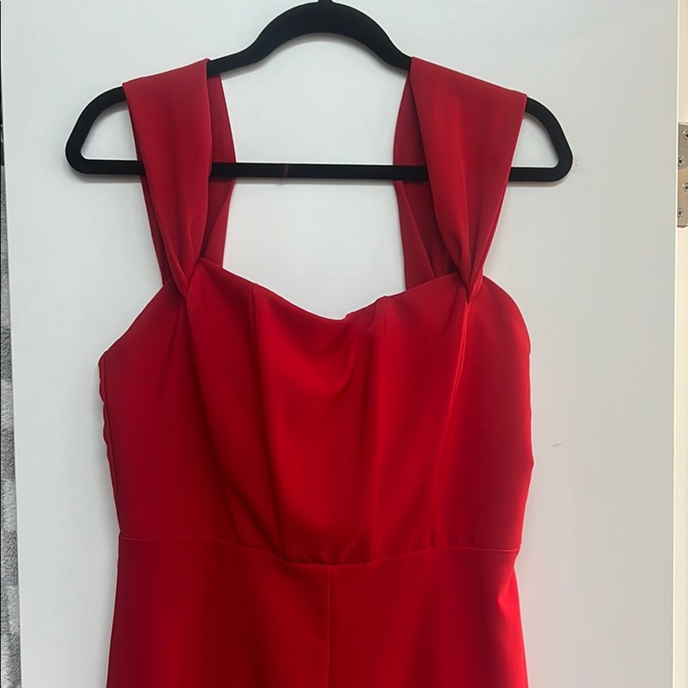 Red jumpsuit - Picture 2 of 2
